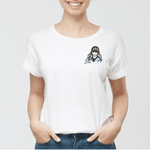 Lets Float - T-shirts Designed with Images From Qatar Heritage -S 