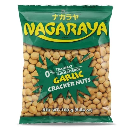 Nagaraya Cracker Nuts Garlic Flavour 160 G