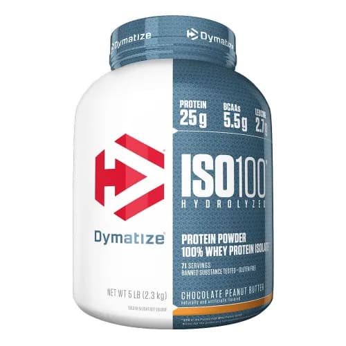 Dymatize Iso 100 Hydrolyzed 5Lbs (Choclate Peanut Butter )