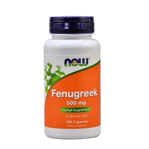 Now Fenugreek 500 Mg-100 Caps