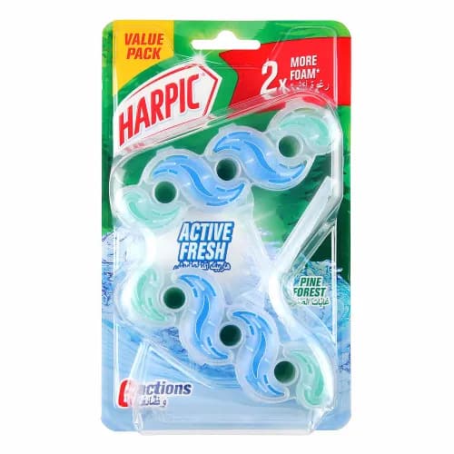 Harpic Active Fresh Toilet Bowl Freshener Summer Breeze 39 Gm X 2