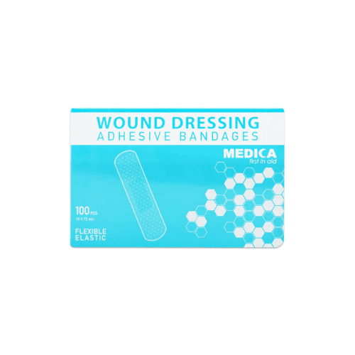 Medica Adh Band Aid 19*72-100S