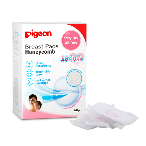 Pigeon Breast Pads Honeycomb - 60 Pcs