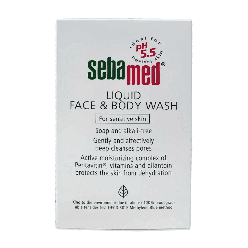 Sebamed Liquid Face & Body Wash 200Ml