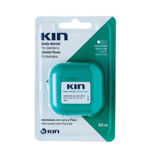 Kin Waxed Minted Dental Floss