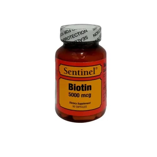 Sentinel Biotin 5000 60 S Cap