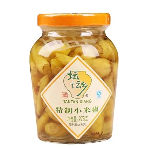 Tantanxiang Pickled Whole Chilli ( Green ) 275G