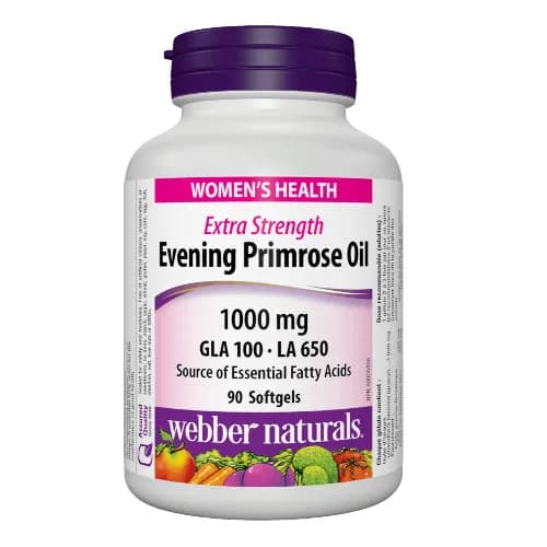 Webber Nature Evening Primrose Oil 1000Mg Softgel 90'S