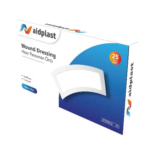 Aidplast Strl Non Wovn Wund Dresng9Cm*15Cm-V615-25