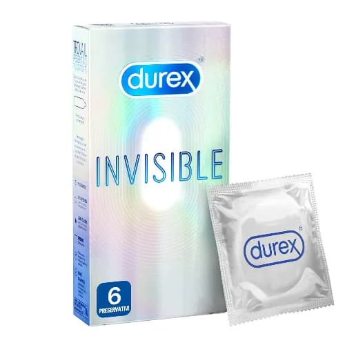 Durex Invisible Condom 6's