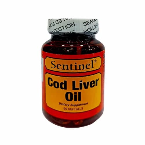 Sentinel Cod Liver Oil 60 S Ta