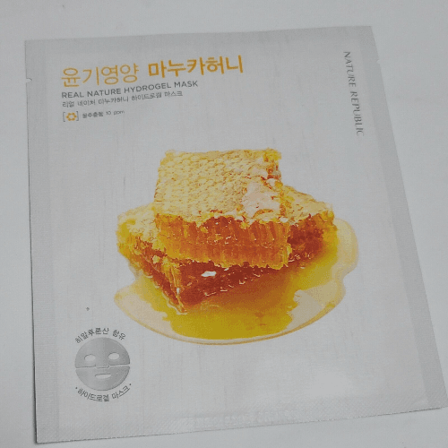 Nature Republic Treal Nature Manuka Honey Hydrogel Mask