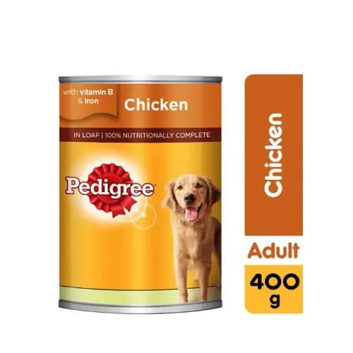 Pedigree Chum With Chicken Dog Food, 400 G