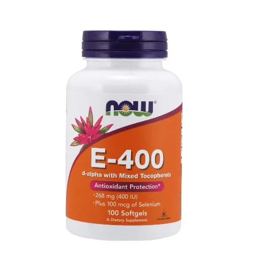 Now E-400-100 Soft Gels