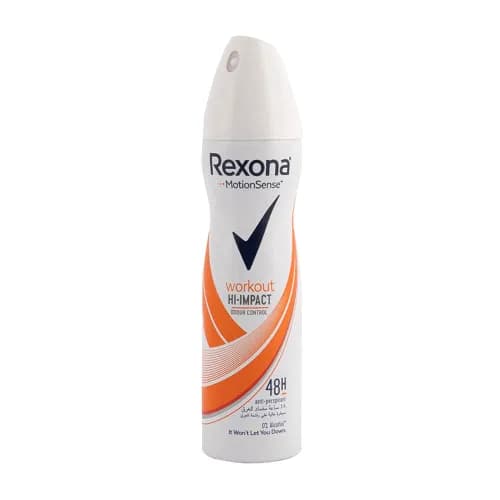 Rexona Deodorant Aero Workout Hi-impact 150 Ml