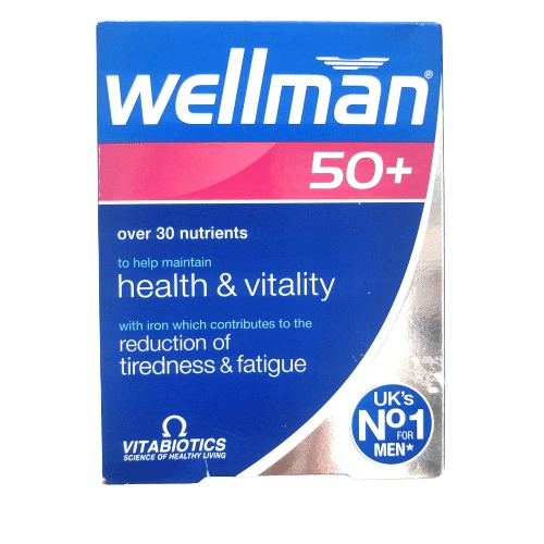 Wellman 50+ Tab 30'S