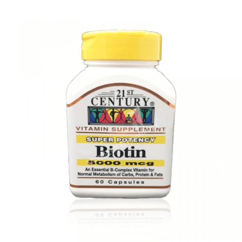 21St Century Biotin 5000Mcg 60Caps