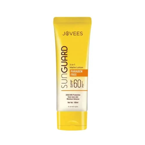 Jovees Sungrd Spf60 3In1 Matte Lotion 100Ml