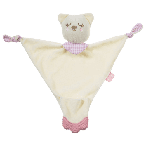 Babyjem My Sleeping Buddy With Teether Pink 0 Months+ - 2