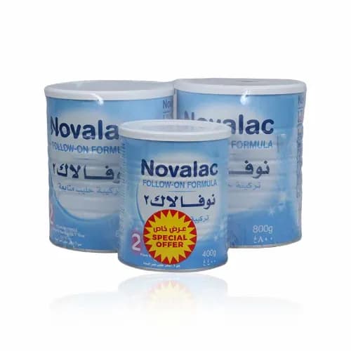 Novalac 2 Milk Powder 800G 2'S+Novalac 2 Milk Powder 400G 1'S Free