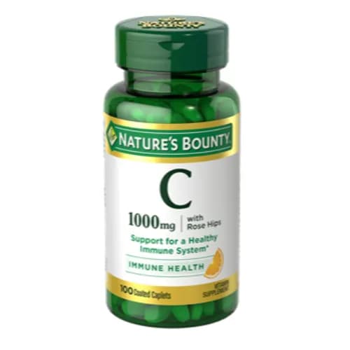 Nature's Bounty C 1000mg Caplets With Rose Hips 100's