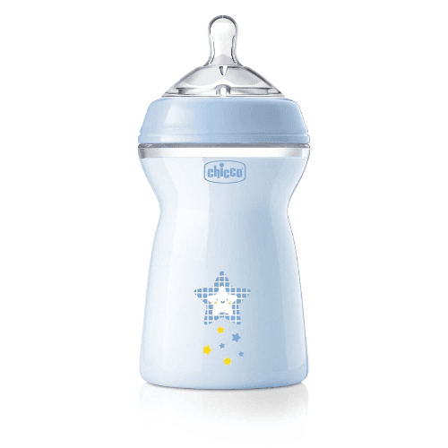 Chicco Natural Feeling Bottle Pp 6M+ - 330Ml - Boy
