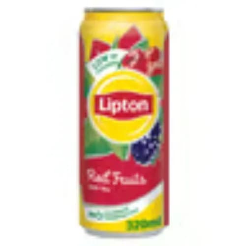 Lipton Red Fruits Ice Tea Non-Carbonated Low Calories Refreshing Drink 6 X 320Ml