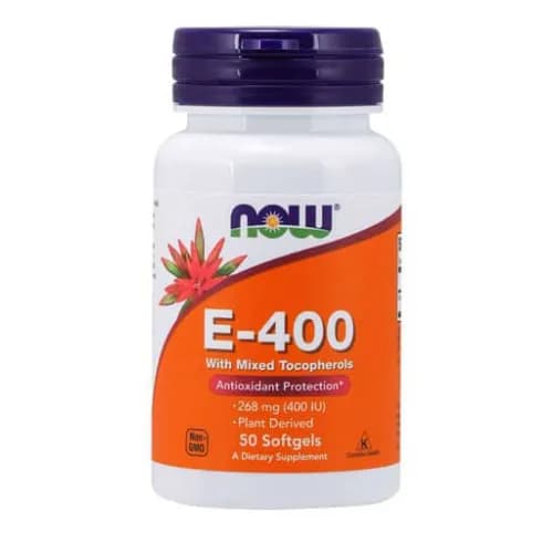 Now E-400-50 Soft Gels