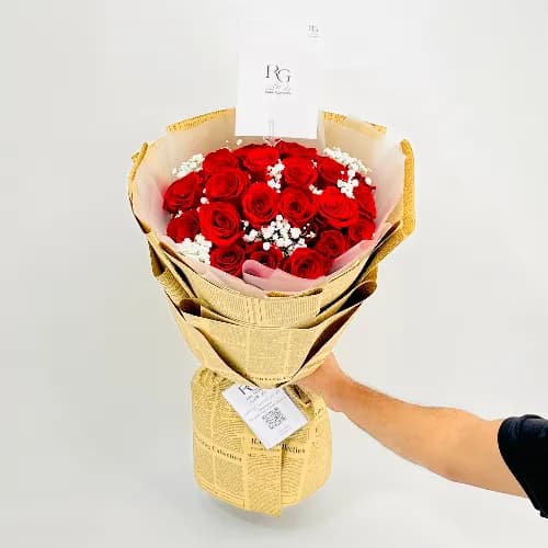 A Luxurious And Upscale Bouquet Of Roses No.1142