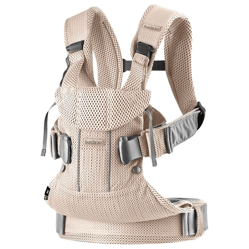 Babybjorn Baby Carrier One Air, Pearly Pink, 3D Mesh (Buy 1 Get 1 Free)