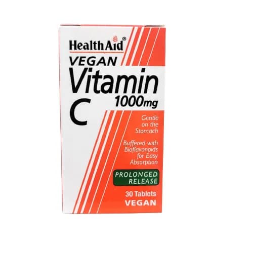 Health Aid Vit C 1000Mg Pr Tab 30'S