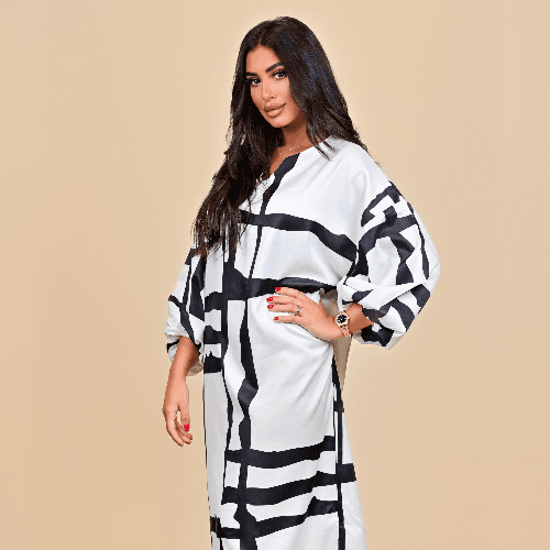 Lartiste - WHITE KAFTAN - SIZE S
