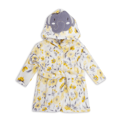 Mother'S Choice-Bathrobe With 3D Animal HoodYellow (Buy 1 Get 1 Free)