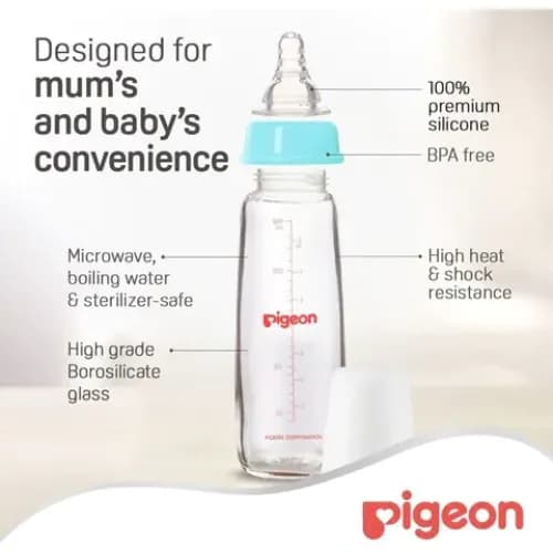 Pigeon Glass Bottle A290