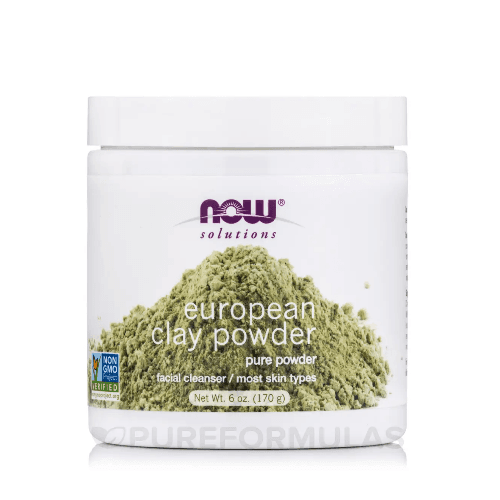 Now European Clay Powder 6 Floz 100 Pure 170Gm