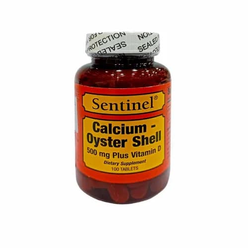 Sentinel Calcium Oyster Shell 500 + D 100 S