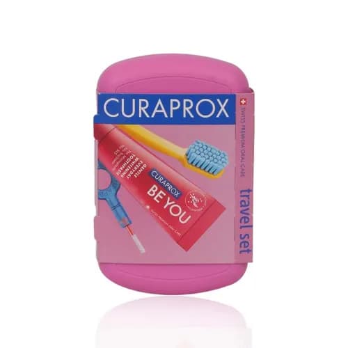 Curaprox Travel Set Pink