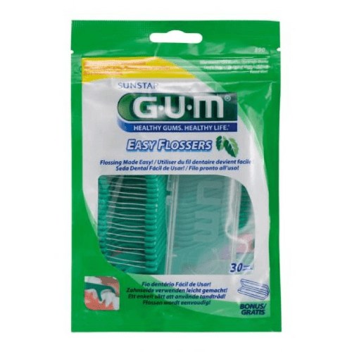 Gum 890 Easy-Flossers 30Pcs[Freshmint]