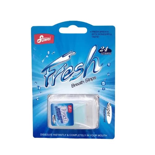 Fresh Breath Strips Super 24'S