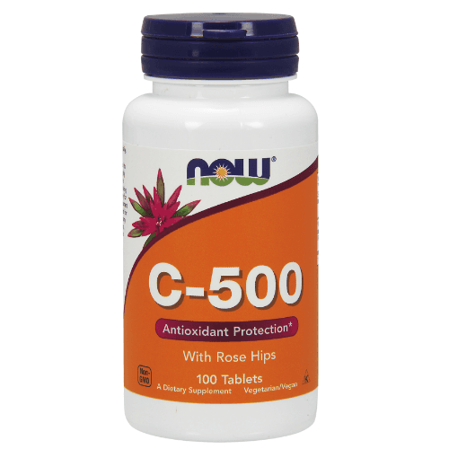 Now 5-500 Anti Oxi Protection W Rose Hips-100 Tab