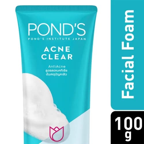 Ponds Pimple Clear Fc Foam Name 100 G