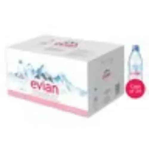 Evian Natural Mineral Water 500 Ml x 24 Pieces