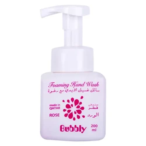 Bubbly Foaming Hand Wash Rose 200.Ml