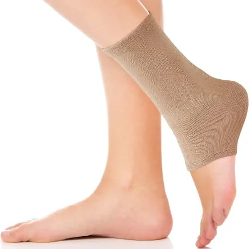 So Ankle Support Elastic Beige [A9-009] L