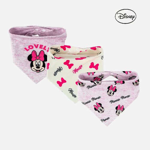 Infant Bib Po3 Mickey Bandana Bibs - 2 (Buy 1 Get 1 Free)