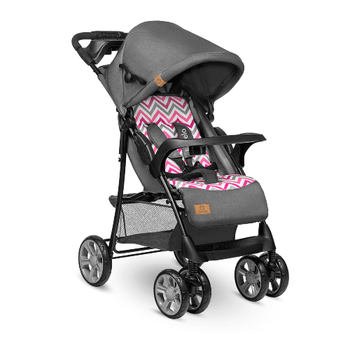 Lionelo Emma Plus Stroller Pink (Buy 1 Get 1 Free)
