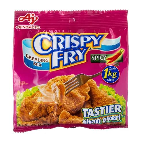 Ajinomoto Crispy Fry Breading Mix Spicy Flavour, 62G