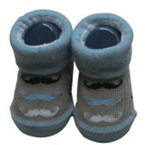 Mother'S Choice-Baby Socks Spandex.Grey (Buy 1 Get 1 Free)