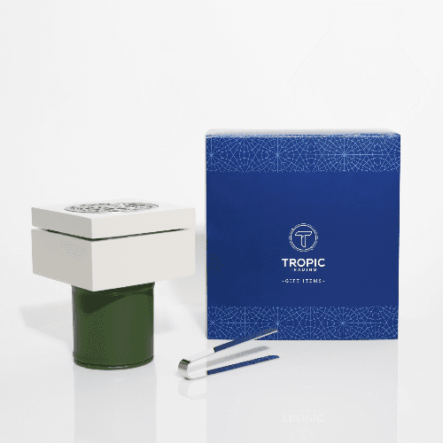 ROYAL Incense Burner - White -  Tropic Trading