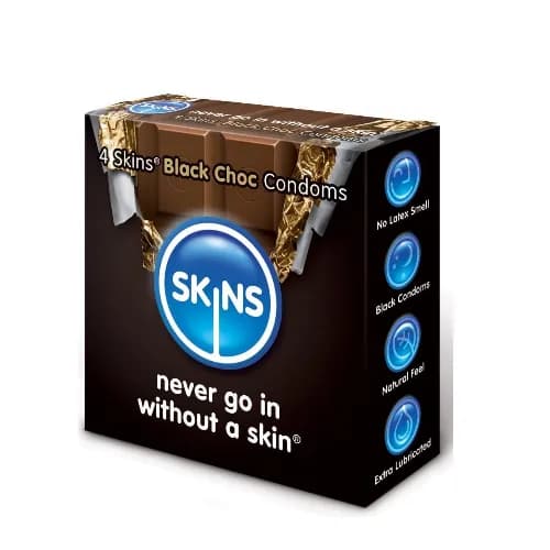 Skins Chocolate Flavoured Condoms 4S